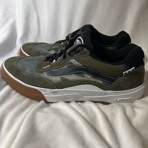 Vans WAYVEE Men's Olive and Black Skate Sneakers